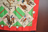 Authentic HERMES Carre 90 Scarf "Hermes Cup Palm Beach" Silk Red K5819