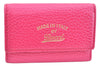 Authentic GUCCI Swing Vintage６Six Hooks Key Case Leather 354499 Pink K5820