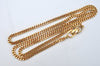 Authentic Christian Dior Gold Tone Chain Necklace CD K5822