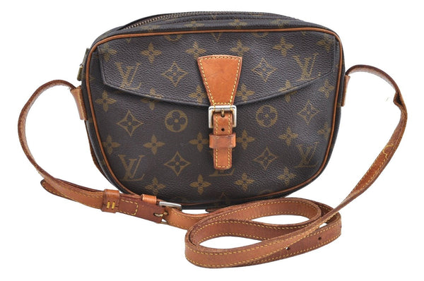 Auth Louis Vuitton Monogram Jeune Fille PM Shoulder Cross Bag Old Model LV K5827