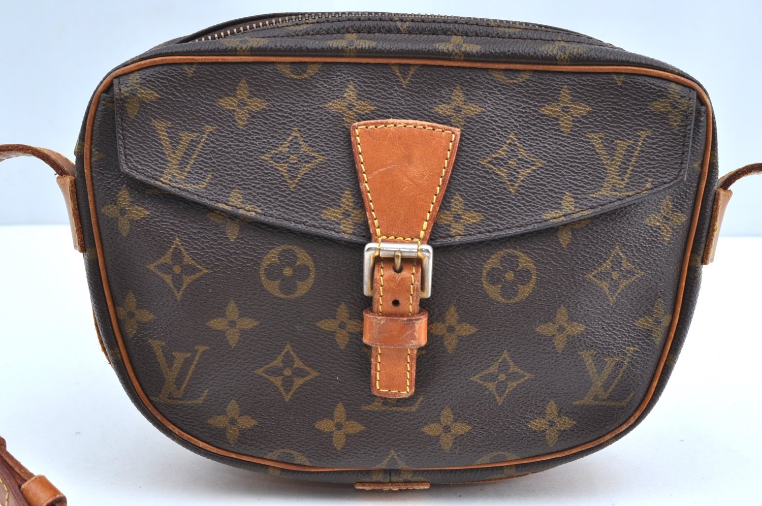 Auth Louis Vuitton Monogram Jeune Fille PM Shoulder Cross Bag Old Model LV K5827
