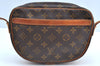 Auth Louis Vuitton Monogram Jeune Fille PM Shoulder Cross Bag Old Model LV K5827