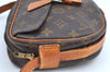 Auth Louis Vuitton Monogram Jeune Fille PM Shoulder Cross Bag Old Model LV K5827