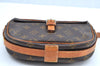 Auth Louis Vuitton Monogram Jeune Fille PM Shoulder Cross Bag Old Model LV K5827