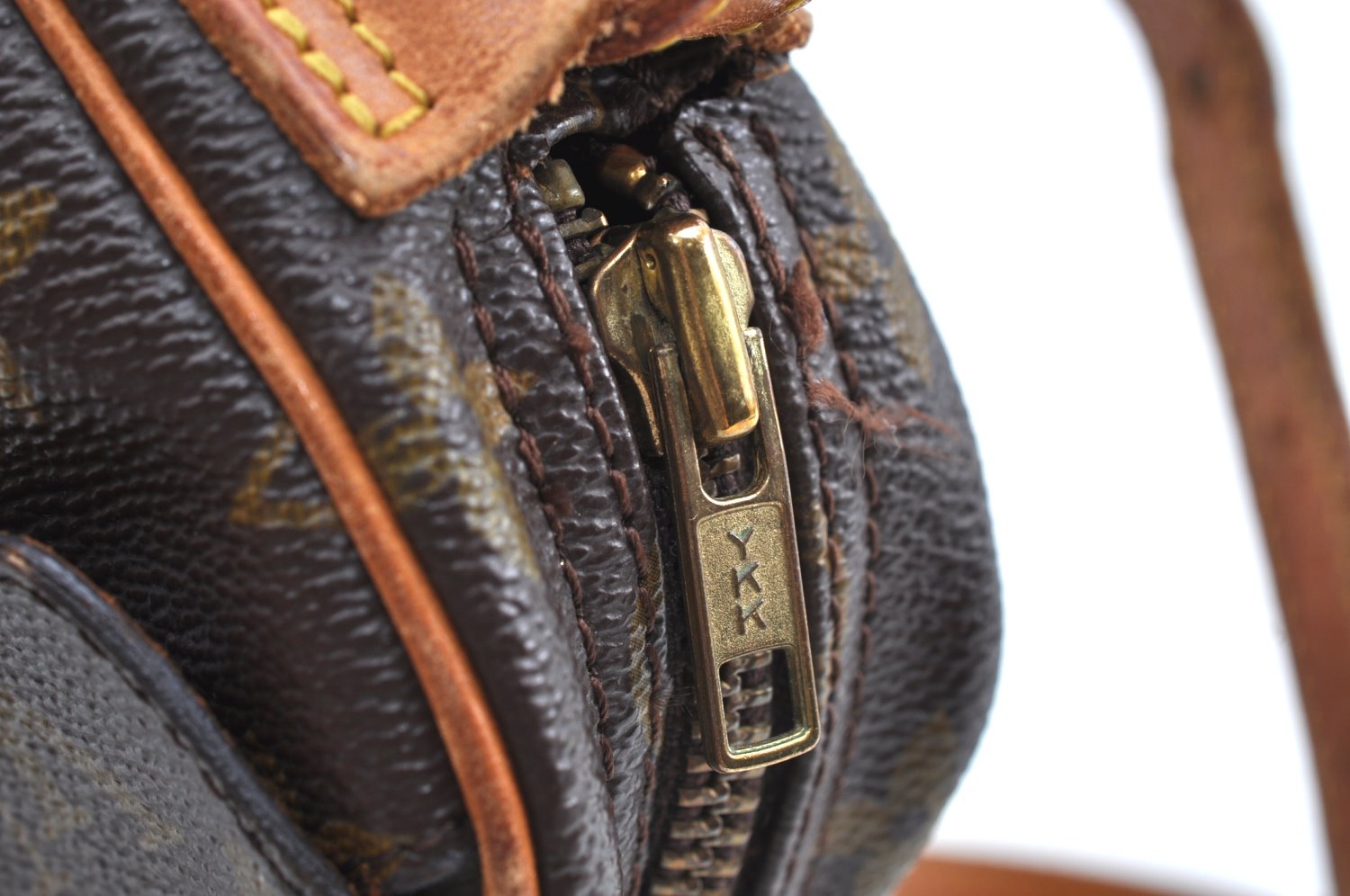 Auth Louis Vuitton Monogram Jeune Fille PM Shoulder Cross Bag Old Model LV K5827