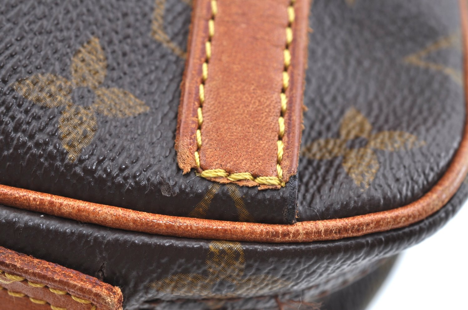 Auth Louis Vuitton Monogram Jeune Fille PM Shoulder Cross Bag Old Model LV K5827