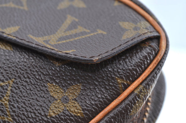 Auth Louis Vuitton Monogram Jeune Fille PM Shoulder Cross Bag Old Model LV K5827