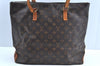 Authentic Louis Vuitton Monogram Cabas Mezzo Shoulder Tote Bag M51151 Junk K5828