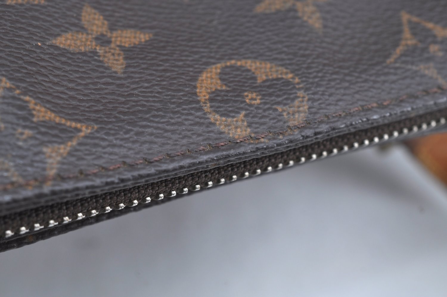 Authentic Louis Vuitton Monogram Cabas Mezzo Shoulder Tote Bag M51151 Junk K5828