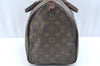 Authentic Louis Vuitton Monogram Speedy 35 Hand Boston Bag M41524 LV Junk K5831