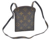Authentic Louis Vuitton Monogram Pochette Secret M45484 Shoulder Bag Pouch K5835