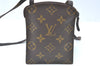 Authentic Louis Vuitton Monogram Pochette Secret M45484 Shoulder Bag Pouch K5835