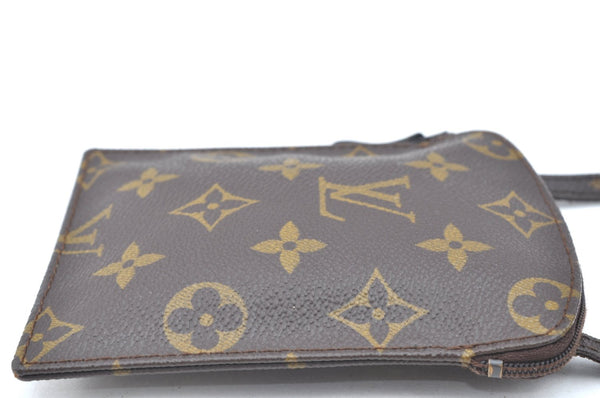 Authentic Louis Vuitton Monogram Pochette Secret M45484 Shoulder Bag Pouch K5835