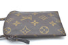 Authentic Louis Vuitton Monogram Pochette Secret M45484 Shoulder Bag Pouch K5835