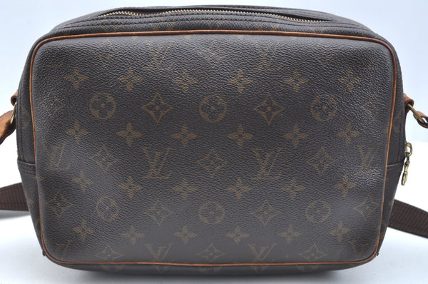 Authentic Louis Vuitton Monogram Reporter PM Shoulder Cross Bag M45254 LV K5838