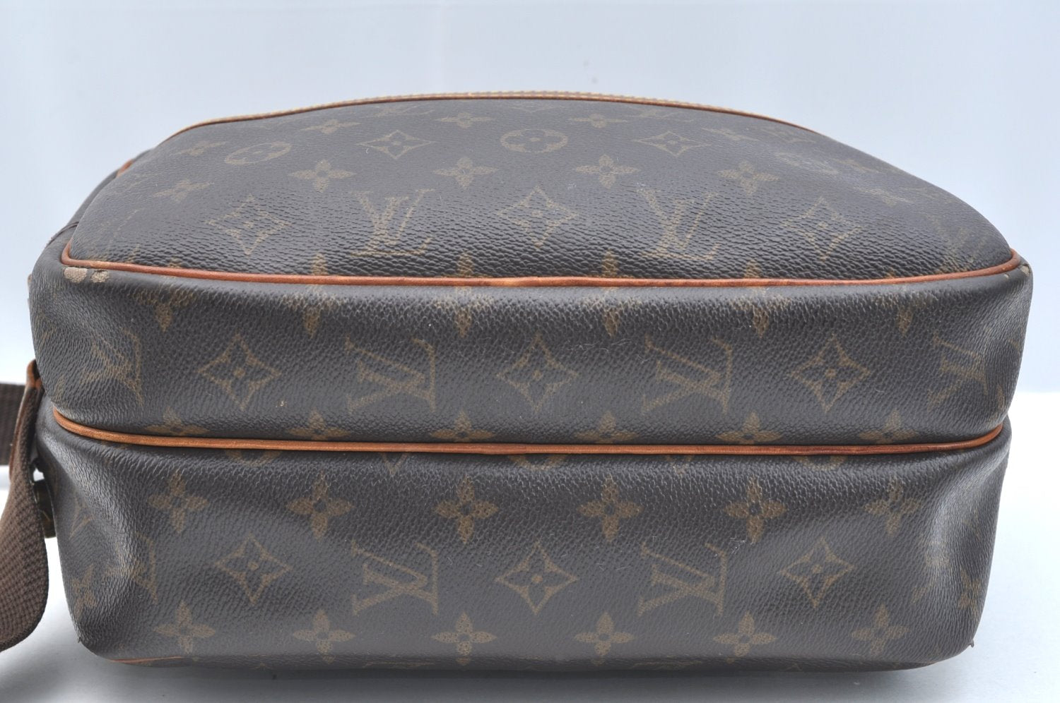 Authentic Louis Vuitton Monogram Reporter PM Shoulder Cross Bag M45254 LV K5838