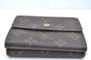 Authentic Louis Vuitton Monogram M61652 Porte Monnaie Billet Carte Credit K5840