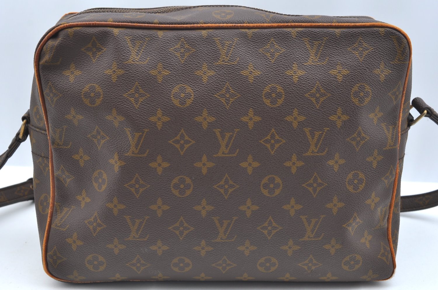 Authentic Louis Vuitton Monogram Nile 34 Shoulder Cross Body Bag Old Model K5842