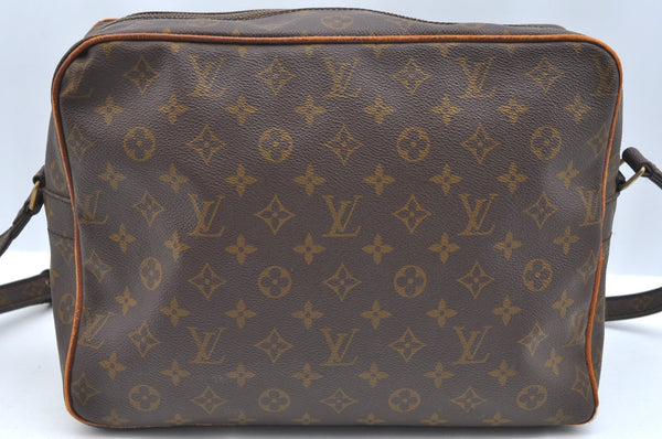Authentic Louis Vuitton Monogram Nile 34 Shoulder Cross Body Bag Old Model K5842