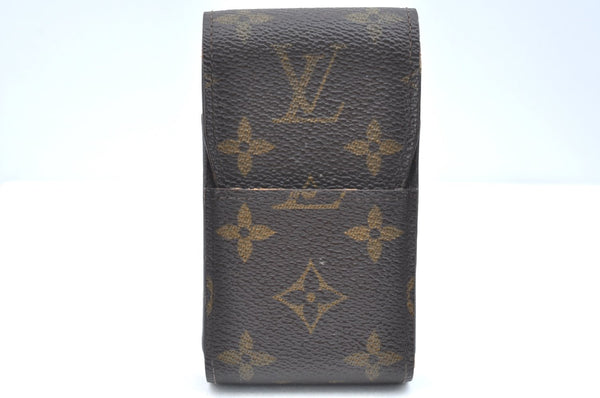 Authentic Louis Vuitton Monogram Etui Cigarette Case M63024 LV K5844
