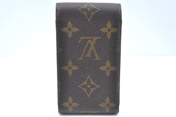 Authentic Louis Vuitton Monogram Etui Cigarette Case M63024 LV K5844