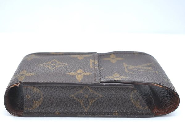 Authentic Louis Vuitton Monogram Etui Cigarette Case M63024 LV K5844