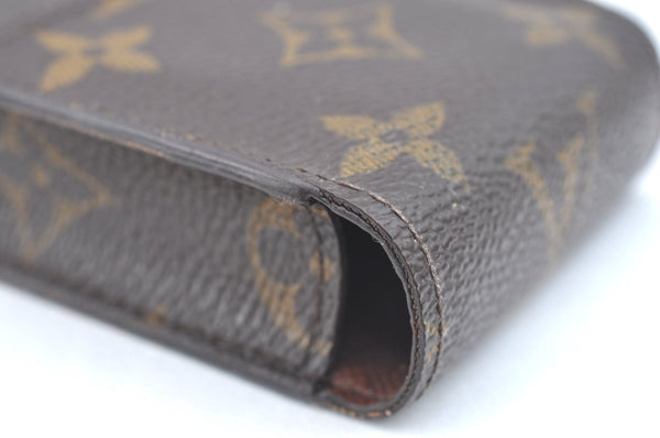 Authentic Louis Vuitton Monogram Etui Cigarette Case M63024 LV K5844