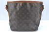 Authentic Louis Vuitton Monogram Petit Noe M42226 Shoulder Drawstring Bag K5845