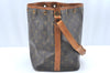 Authentic Louis Vuitton Monogram Petit Noe M42226 Shoulder Drawstring Bag K5845