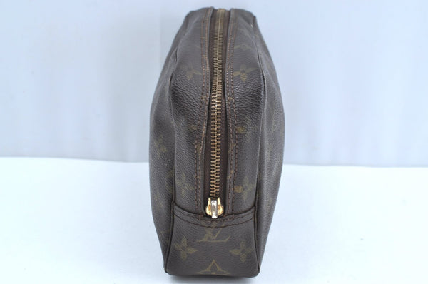 Auth Louis Vuitton Monogram Trousse Toilette 23 Clutch Bag M47524 LV Junk K5846