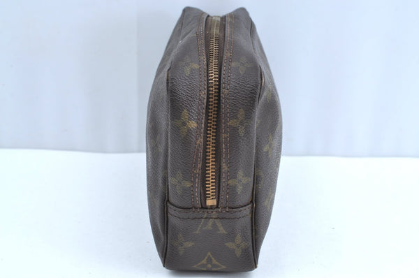 Auth Louis Vuitton Monogram Trousse Toilette 23 Clutch Bag M47524 LV Junk K5846