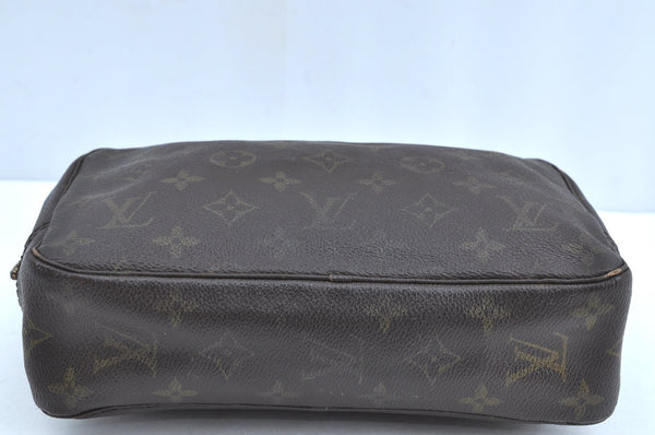 Auth Louis Vuitton Monogram Trousse Toilette 23 Clutch Bag M47524 LV Junk K5846