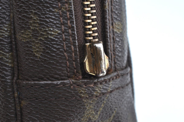 Auth Louis Vuitton Monogram Trousse Toilette 23 Clutch Bag M47524 LV Junk K5846