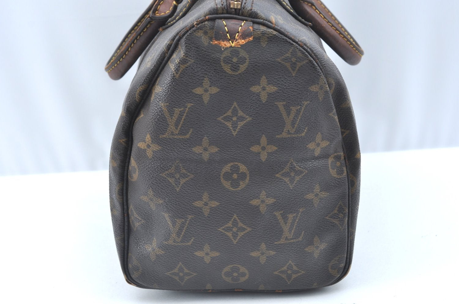 Authentic Louis Vuitton Monogram Speedy 30 Hand Boston Bag M41526 LV K5850