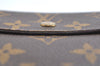 Authentic Louis Vuitton Monogram M61652 Porte Monnaie Billet Carte Credit K5851