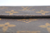 Authentic Louis Vuitton Monogram M61652 Porte Monnaie Billet Carte Credit K5851