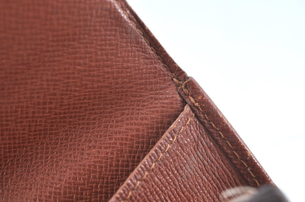 Authentic Louis Vuitton Monogram M61652 Porte Monnaie Billet Carte Credit K5851
