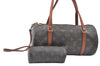 Authentic Louis Vuitton Monogram Papillon 30 Hand Bag Old Model LV K5854