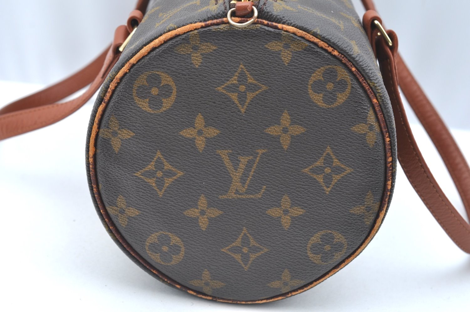 Authentic Louis Vuitton Monogram Papillon 30 Hand Bag Old Model LV K5854