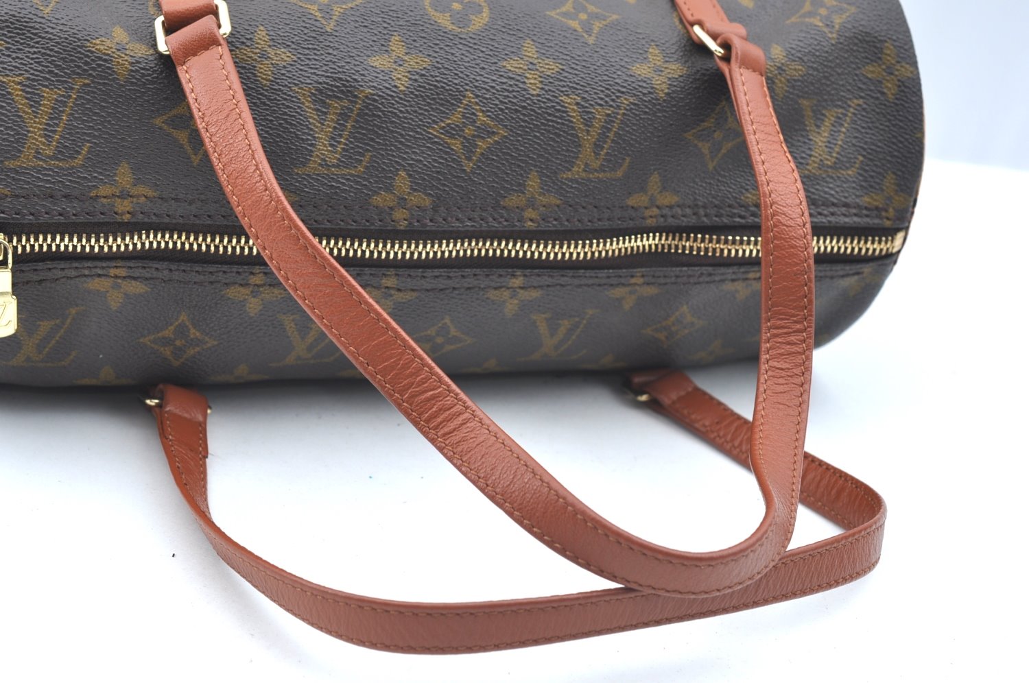 Authentic Louis Vuitton Monogram Papillon 30 Hand Bag Old Model LV K5854