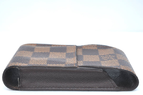 Authentic Louis Vuitton Damier Etui Cigarette Case N63024 LV K5862