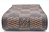 Authentic Louis Vuitton Damier Etui Cigarette Case N63024 LV K5862