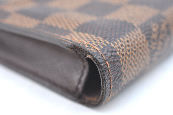 Authentic Louis Vuitton Damier Etui Cigarette Case N63024 LV K5862