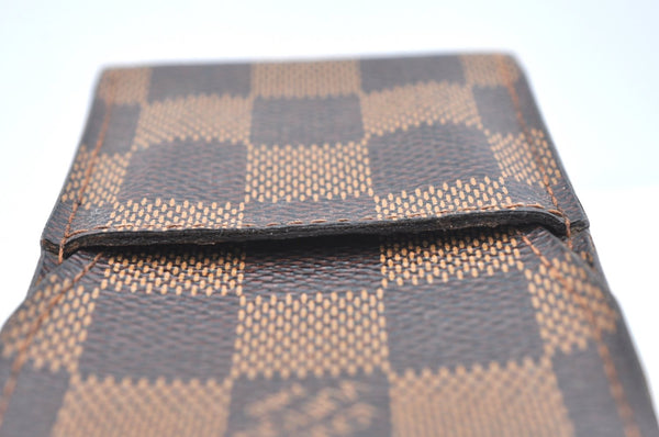 Authentic Louis Vuitton Damier Etui Cigarette Case N63024 LV K5862