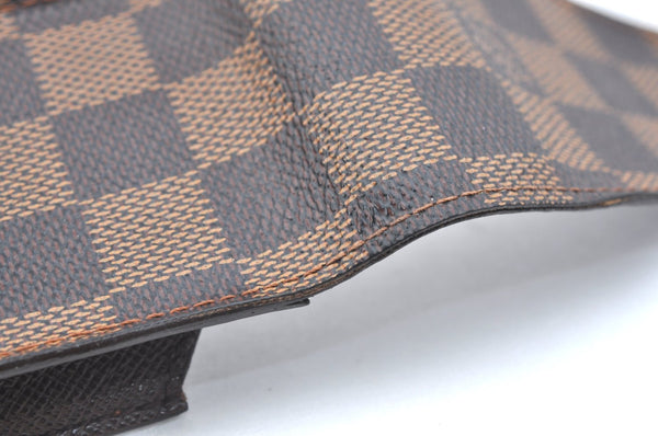 Authentic Louis Vuitton Damier Etui Cigarette Case N63024 LV K5862