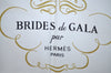 Authentic HERMES Carre 90 Scarf "BRIDES de GALA" Silk Pink K5864