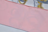 Authentic HERMES Carre 90 Scarf "BRIDES de GALA" Silk Pink K5864