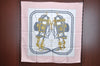 Authentic HERMES Carre 90 Scarf "BRIDES de GALA" Silk Pink K5864