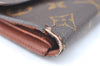 Authentic Louis Vuitton Monogram Porte Tresor International M61215 Wallet K5870