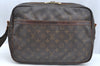 Auth Louis Vuitton Monogram Reporter GM Shoulder Cross Bag M45252 LV Junk K5872